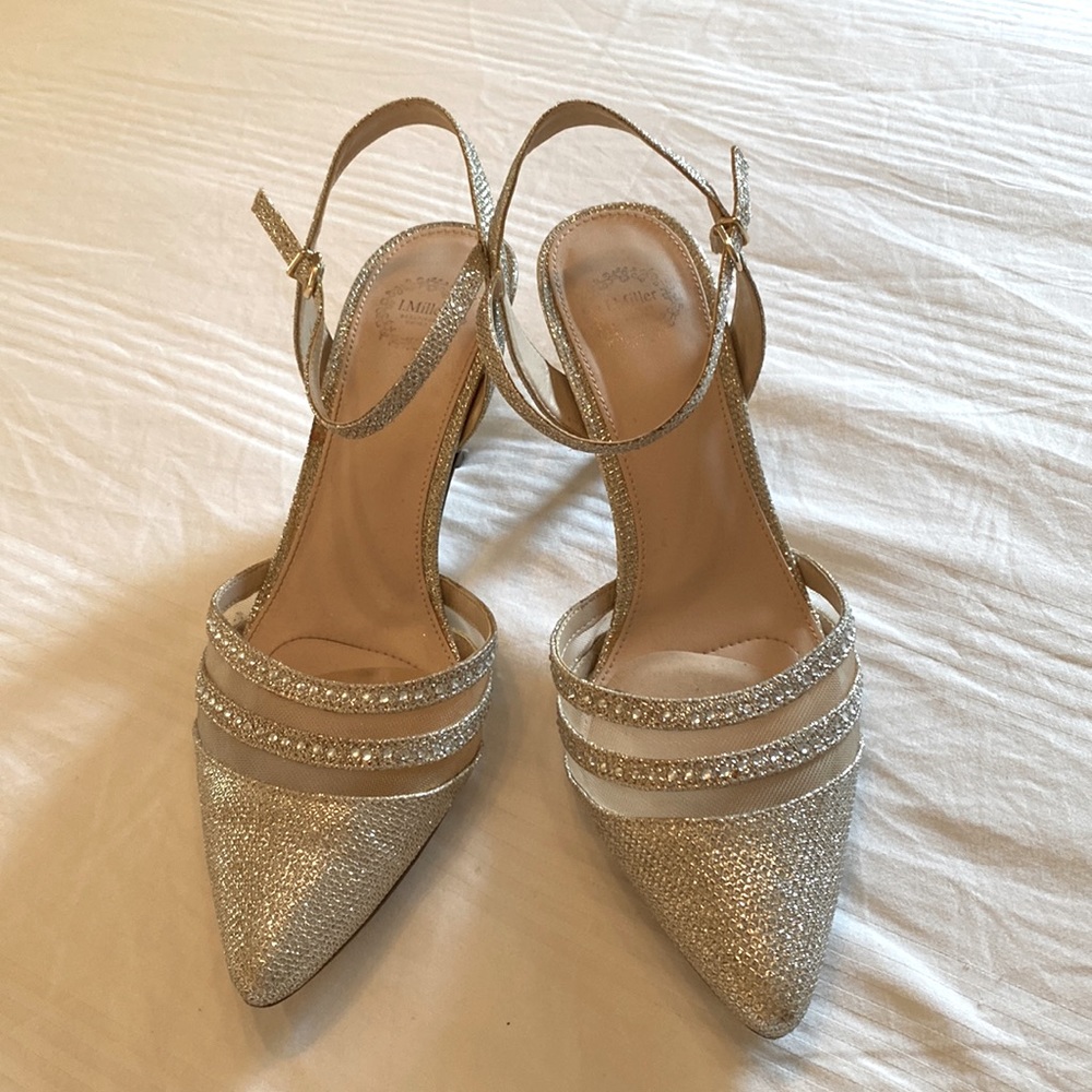 I.Miller sparkle Heels/Size 8